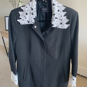 Zara Jacket with Lace Trim